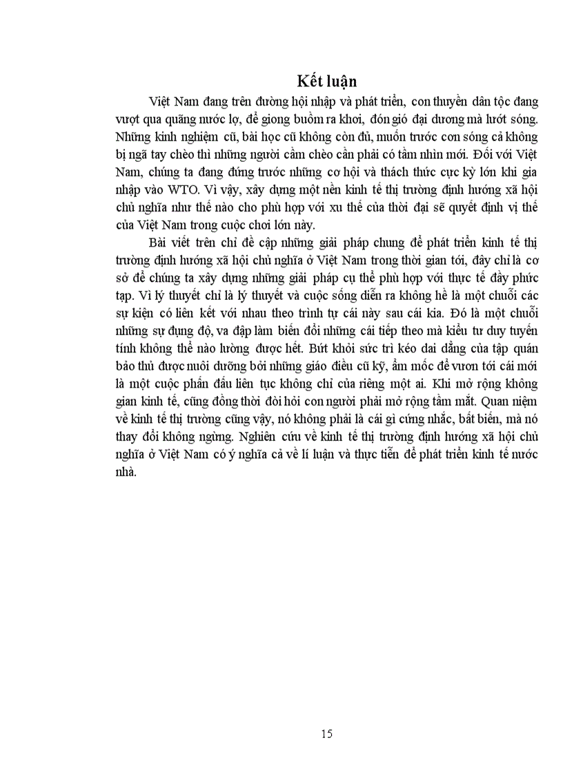 image for page Những giải pháp cơ bản để phát triển nền kinh tế thị trường định hướng xã hội chủ nghĩa ở Việt Nam