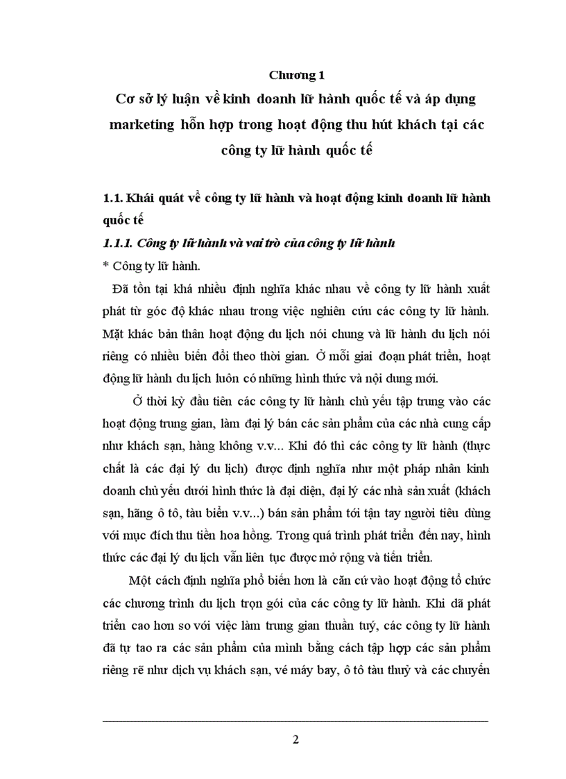 image for page Vận dụng Marketing hỗn hợp nhằm thu hút thị trường khách Pháp tại trung tâm du lịch quốc tế và du học Nam Đế