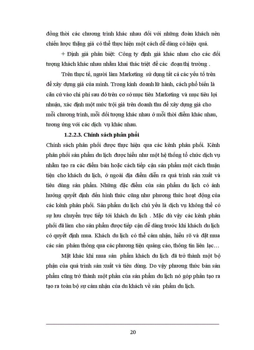 image for page Vận dụng Marketing hỗn hợp nhằm thu hút thị trường khách Pháp tại trung tâm du lịch quốc tế và du học Nam Đế