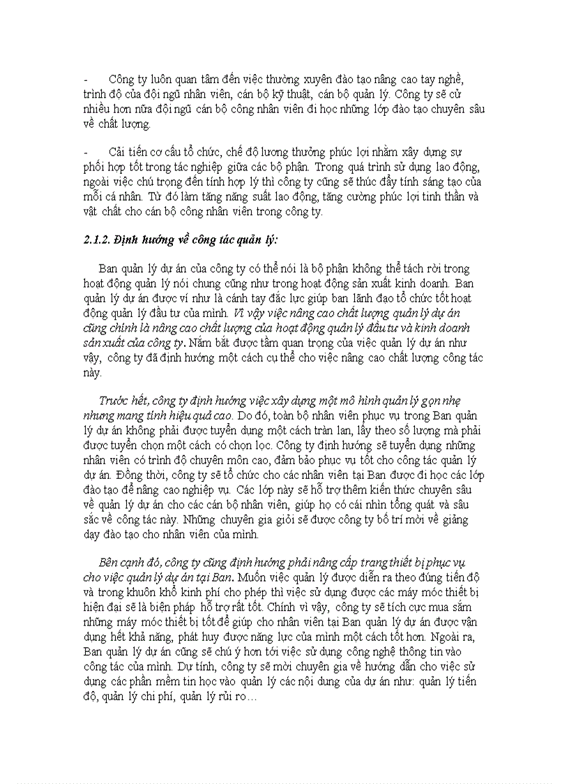 image for page Thực trạng và một số giải pháp hoàn thiện công tác quản lý dự án tại công ty cổ phần xây dựng SHINEC