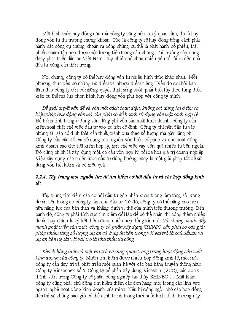 image for page Thực trạng và một số giải pháp hoàn thiện công tác quản lý dự án tại công ty cổ phần xây dựng SHINEC