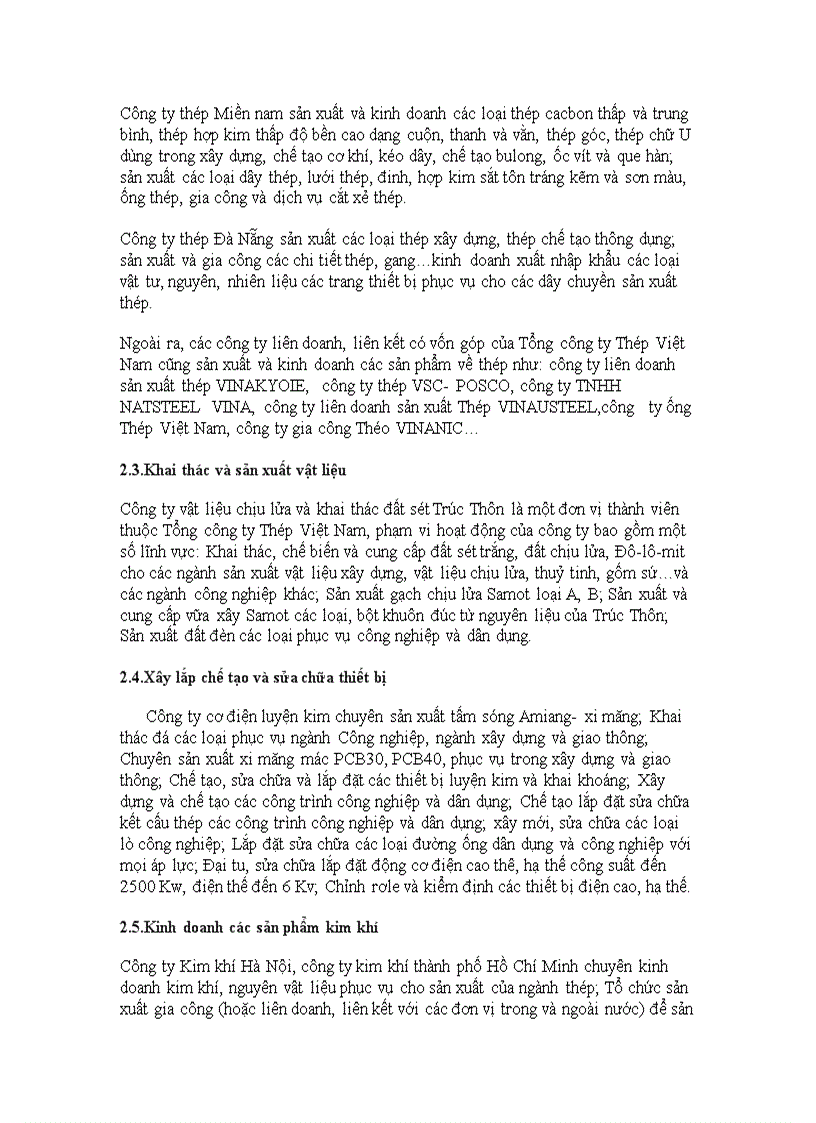 image for page Đầu tư nâng cao năng lực cạnh tranh tại Tổng công ty Thép Việt Nam giai đoạn 2004 2008 Thực trạng và giải pháp