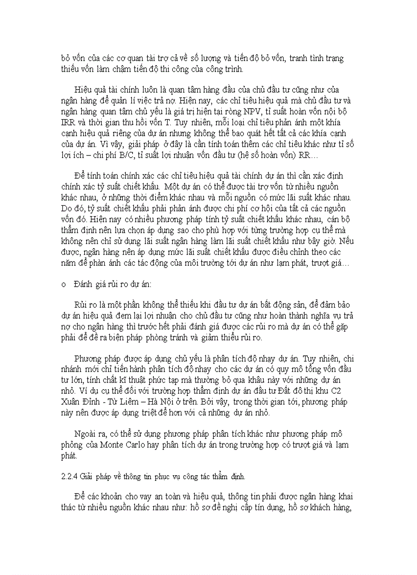 image for page Hoàn thiện công tác thẩm định dự án đầu tư lĩnh vực bất động sản tại Ngân hàng thương mại cổ phần Nhà Hà Nội chi nhánh Vạn Phúc