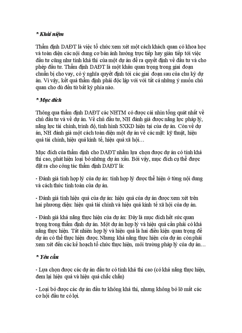 image for page Các phương pháp chủ yếu được áp dụng trong thẩm định tài chính dự án đầu tư tại Chi nhánh Ngân hàng Công Thương Thanh Xuân Thực trạng và một số ý kiến đề xuất