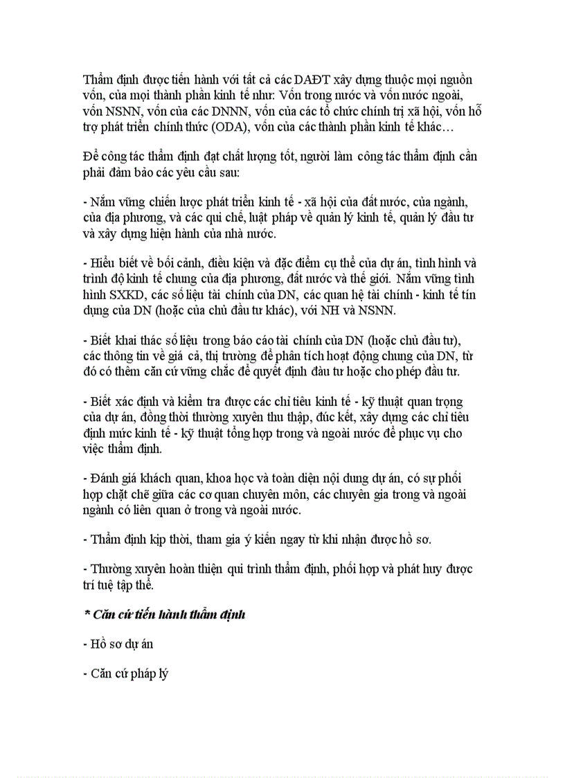 image for page Các phương pháp chủ yếu được áp dụng trong thẩm định tài chính dự án đầu tư tại Chi nhánh Ngân hàng Công Thương Thanh Xuân Thực trạng và một số ý kiến đề xuất