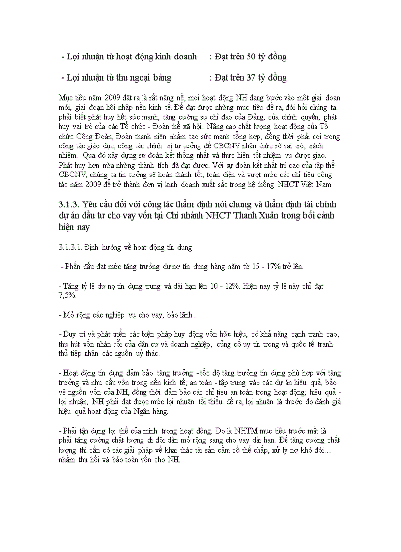 image for page Các phương pháp chủ yếu được áp dụng trong thẩm định tài chính dự án đầu tư tại Chi nhánh Ngân hàng Công Thương Thanh Xuân Thực trạng và một số ý kiến đề xuất