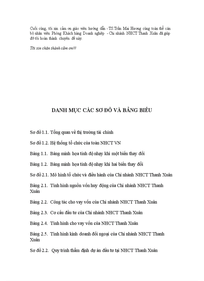 image for page Các phương pháp chủ yếu được áp dụng trong thẩm định tài chính dự án đầu tư tại Chi nhánh Ngân hàng Công Thương Thanh Xuân Thực trạng và một số ý kiến đề xuất