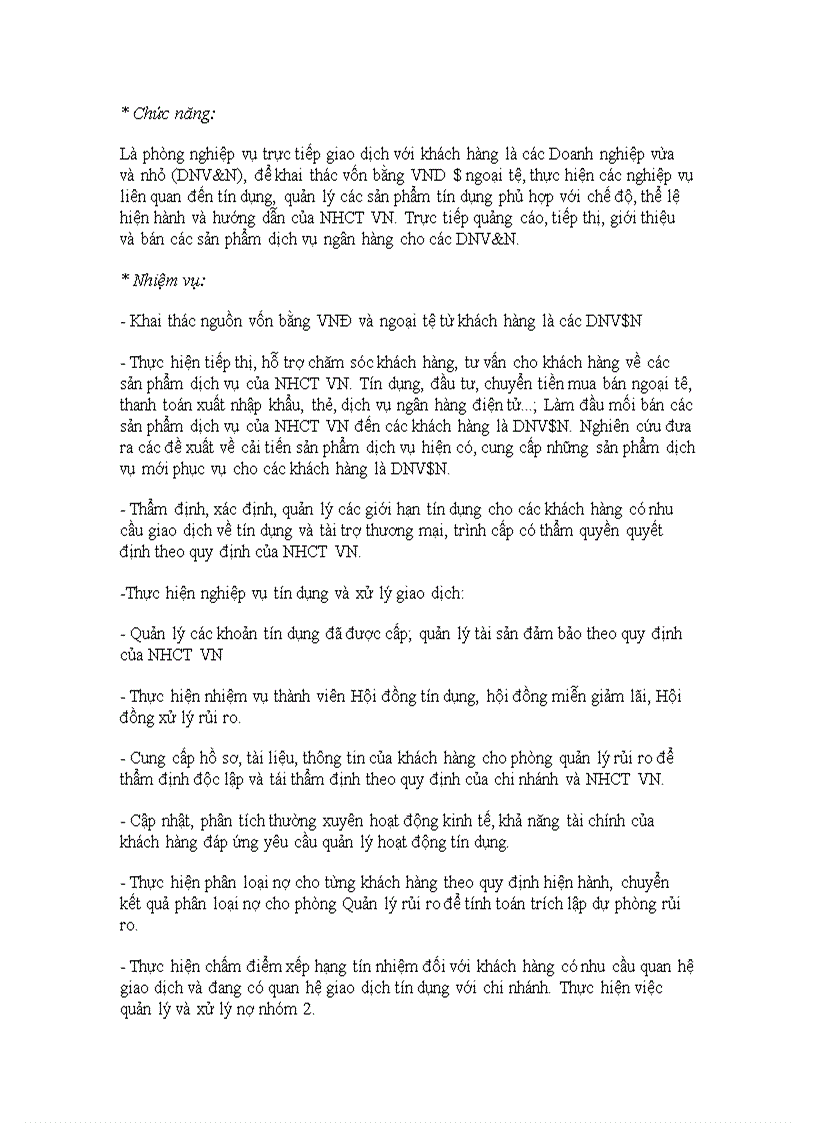 image for page Rủi ro và đánh giá rủi ro trong thẩm định dự án xin vay vốn tại Sở giao dịch I ngân hàng Công Thương