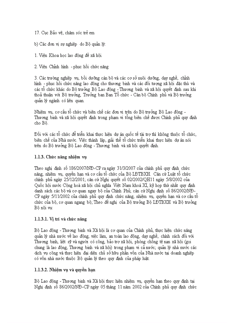 image for page Tình hình đầu tư vào các trung tâm điều dưỡng người có công Bộ Lao động thương binh và xã hội
