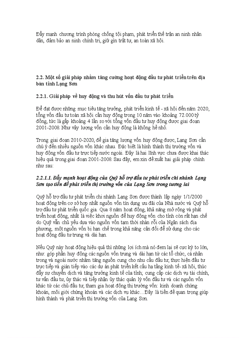 image for page Đầu tư phát triển kinh tế xã hội tỉnh Lạng Sơn giai đoạn 2001 2020 Thực trạng và giải pháp