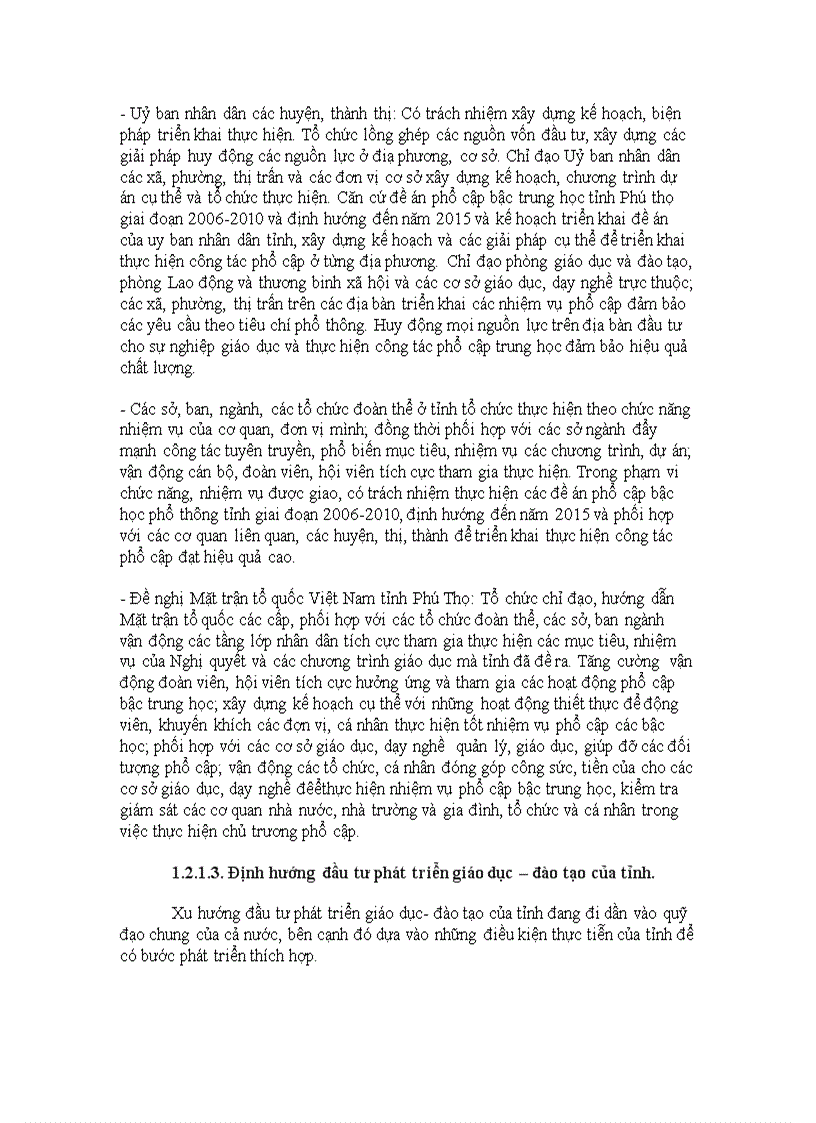 image for page Đầu tư phát triển giáo dục của tỉnh Phú Thọ