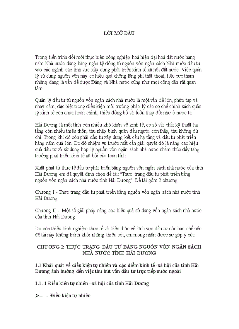 image for page Thực trạng đầu tư phát triển bằng nguồn vốn ngân sách nhà nước tỉnh Hải Dương