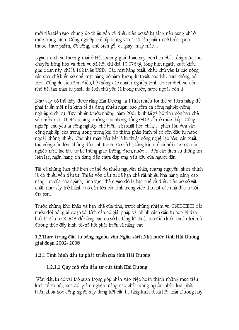 image for page Thực trạng đầu tư phát triển bằng nguồn vốn ngân sách nhà nước tỉnh Hải Dương