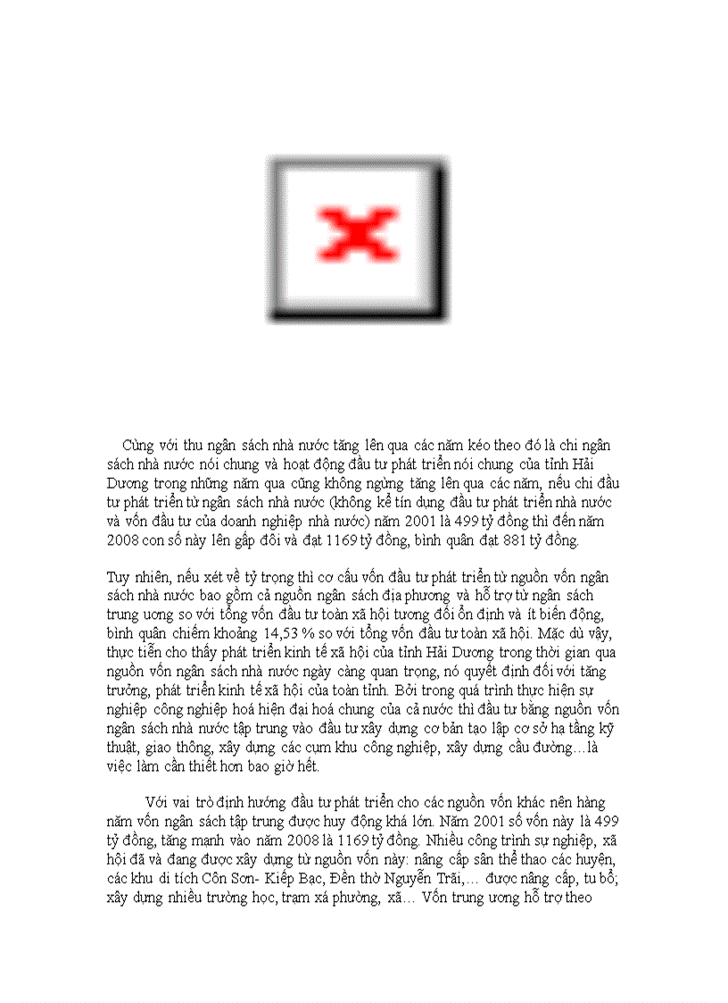 image for page Thực trạng đầu tư phát triển bằng nguồn vốn ngân sách nhà nước tỉnh Hải Dương