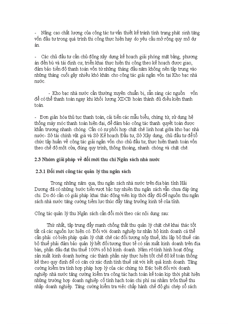 image for page Thực trạng đầu tư phát triển bằng nguồn vốn ngân sách nhà nước tỉnh Hải Dương