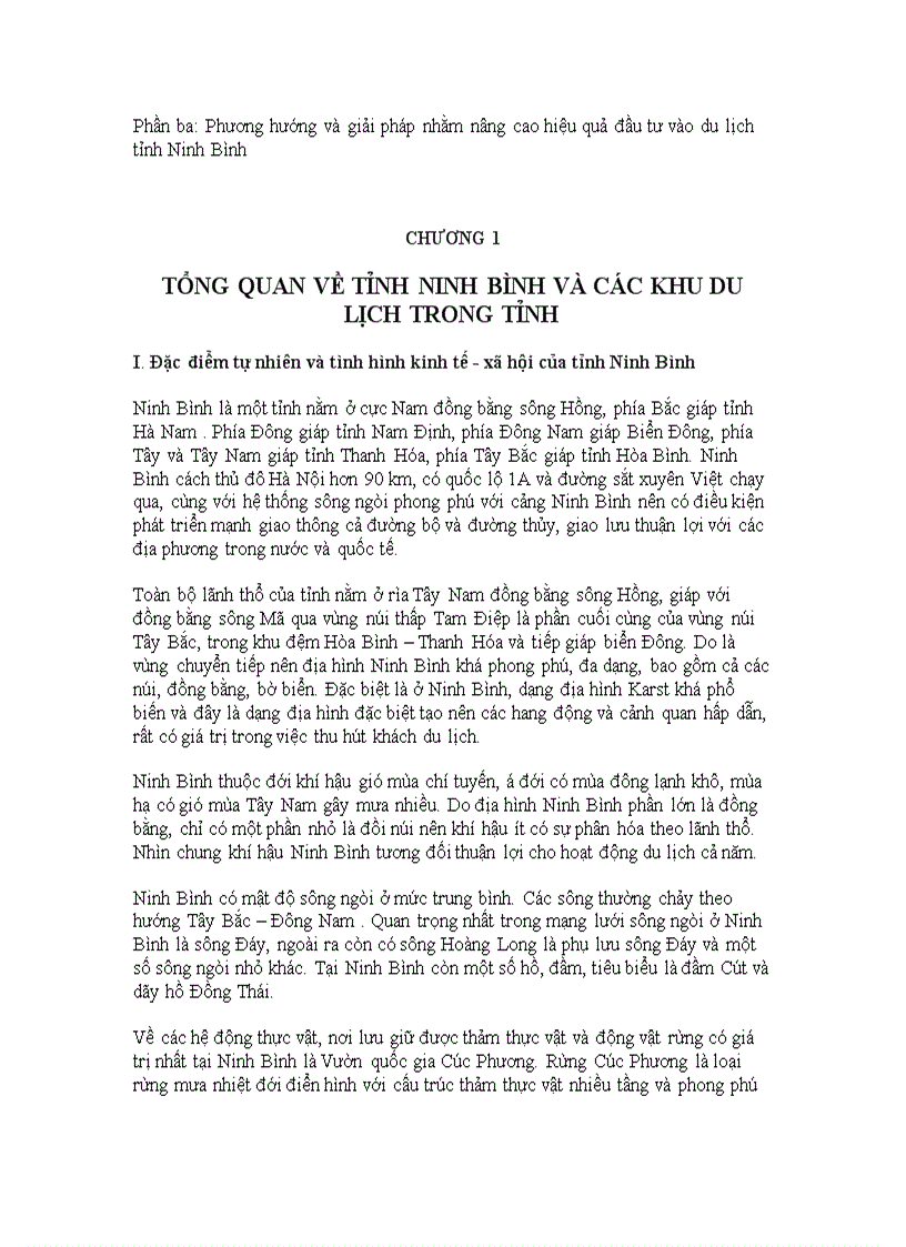 image for page Đầu tư phát triển ngành du lịch tỉnh Ninh Bình Thực trạng và giải pháp