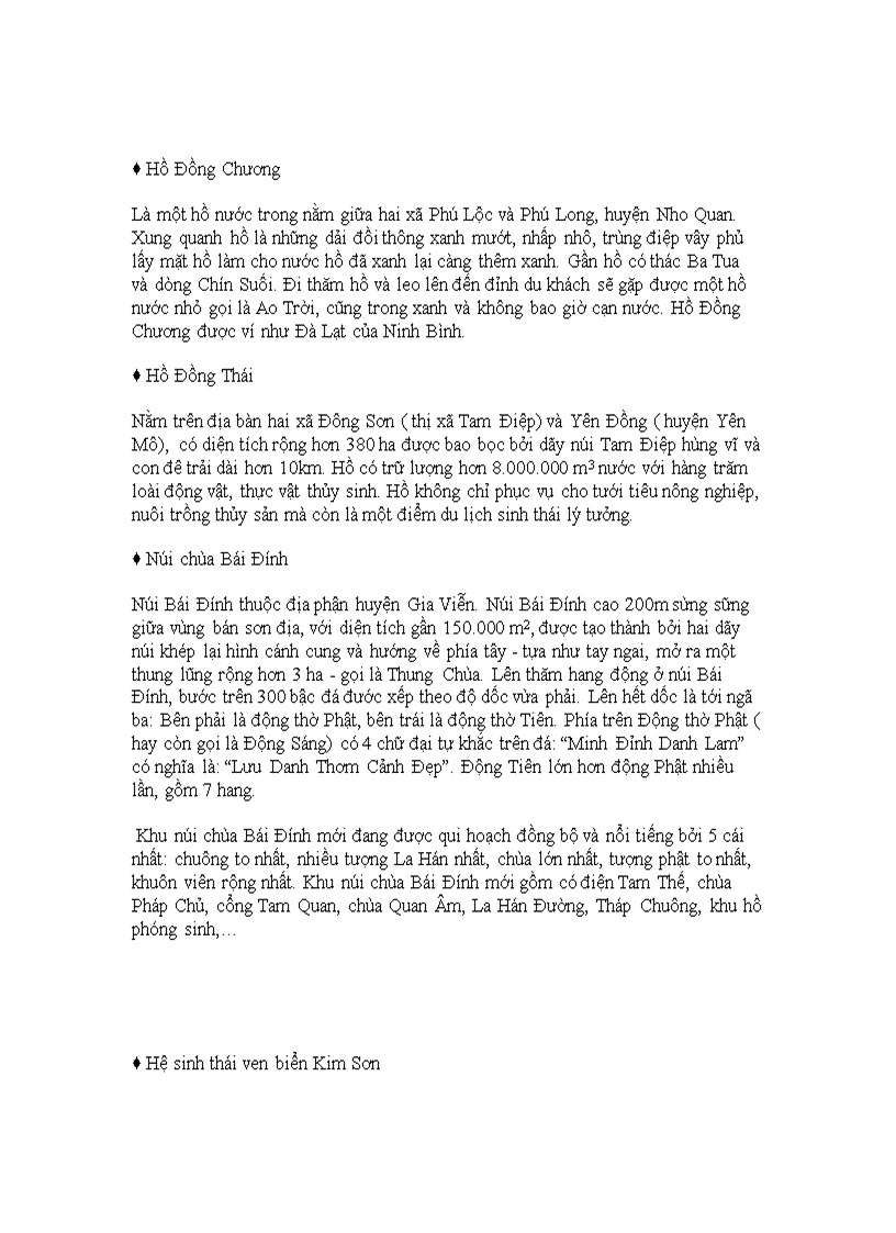 image for page Đầu tư phát triển ngành du lịch tỉnh Ninh Bình Thực trạng và giải pháp