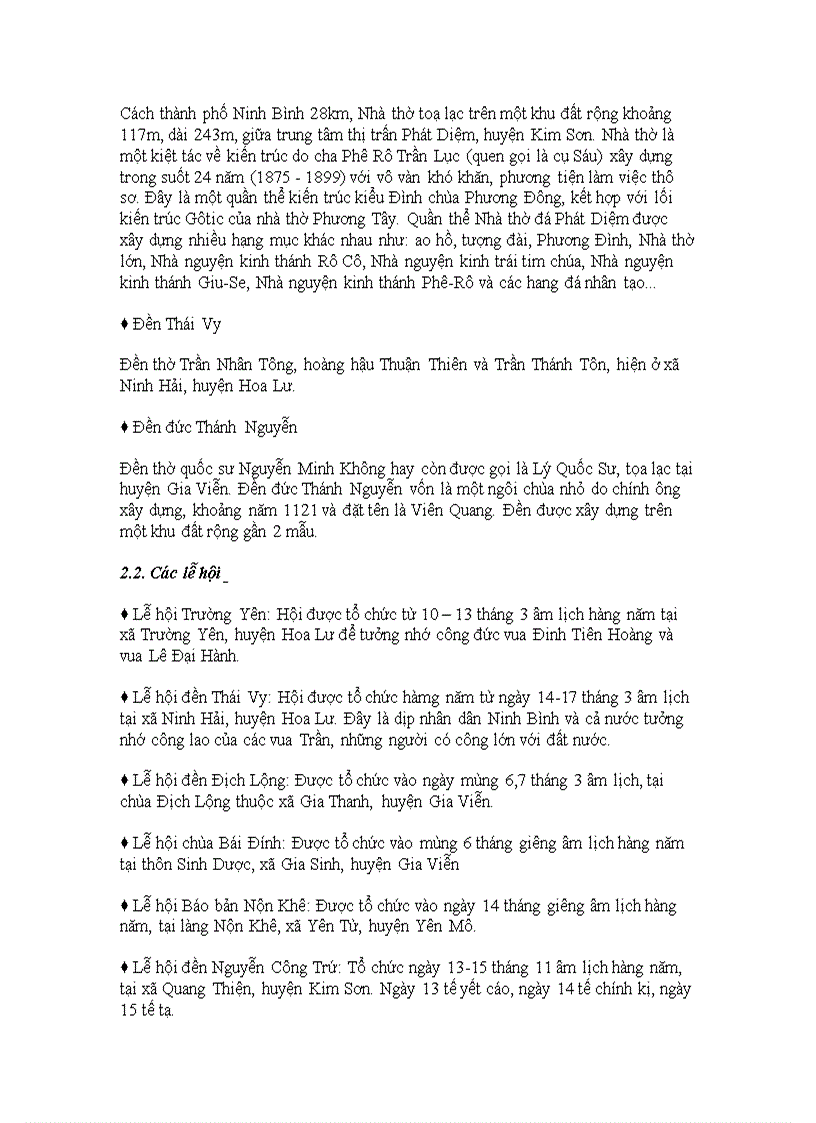 image for page Đầu tư phát triển ngành du lịch tỉnh Ninh Bình Thực trạng và giải pháp