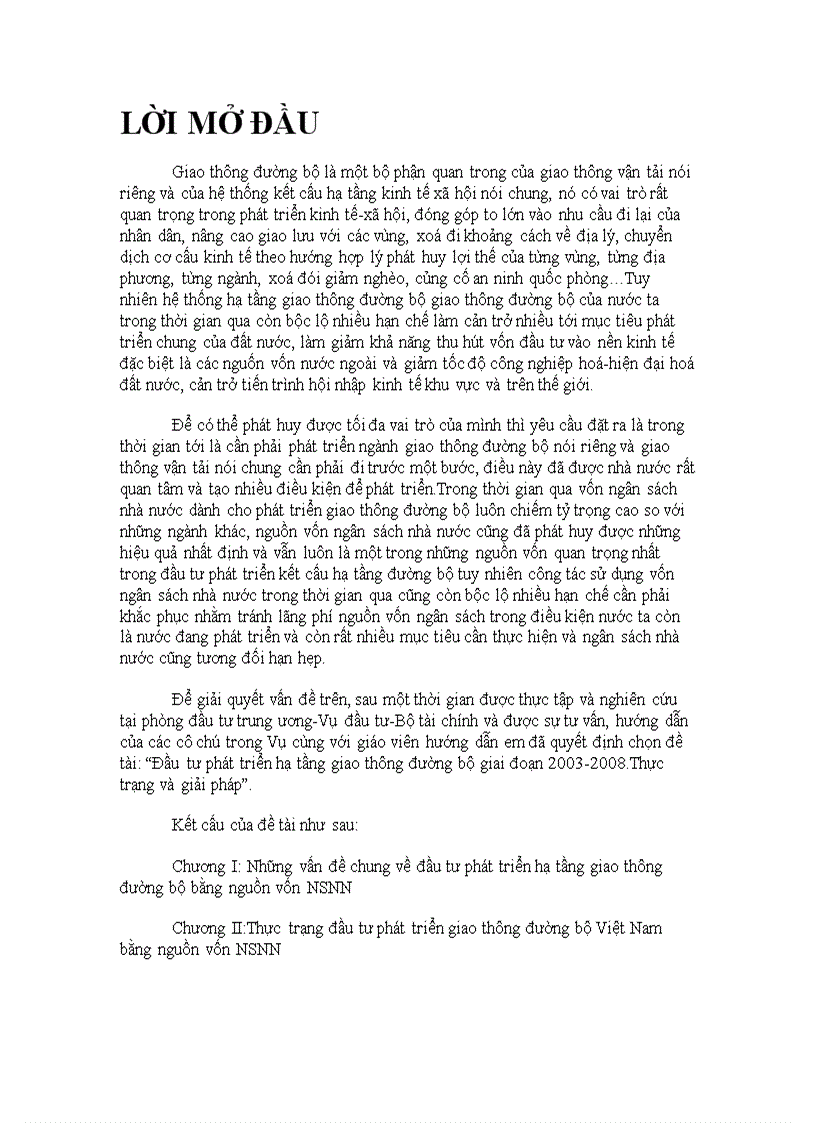 image for page Đầu tư phát triển hạ tầng giao thông đường bộ giai đoạn 2003 2008 Thực trạng và giải pháp