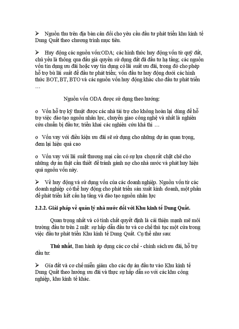 image for page Đầu tư phát triển Khu kinh tế Dung Quất Thực trạng và giải pháp