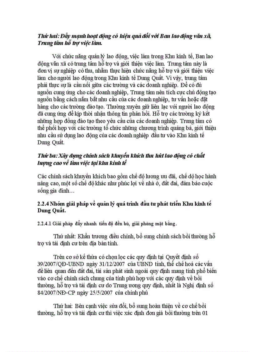 image for page Đầu tư phát triển Khu kinh tế Dung Quất Thực trạng và giải pháp