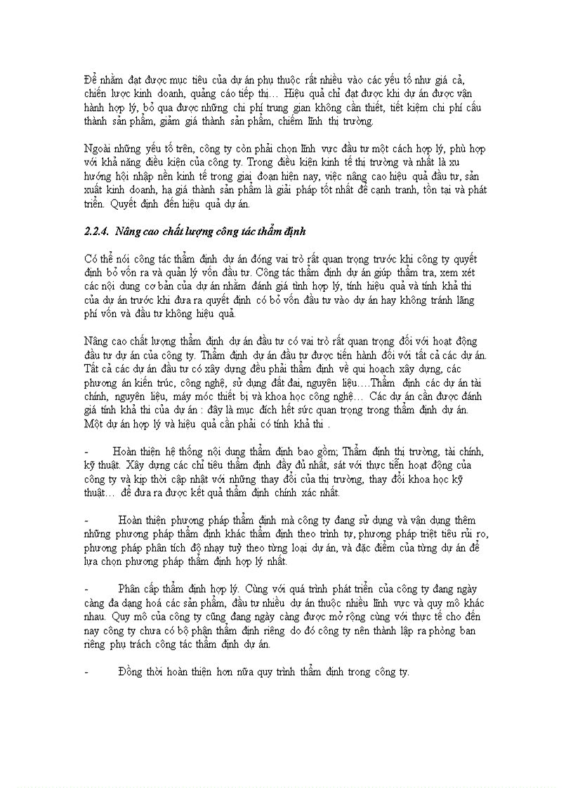 image for page Đầu tư theo dự án tại công ty cổ phần mía đường Lam Sơn Thực trạng và giải pháp