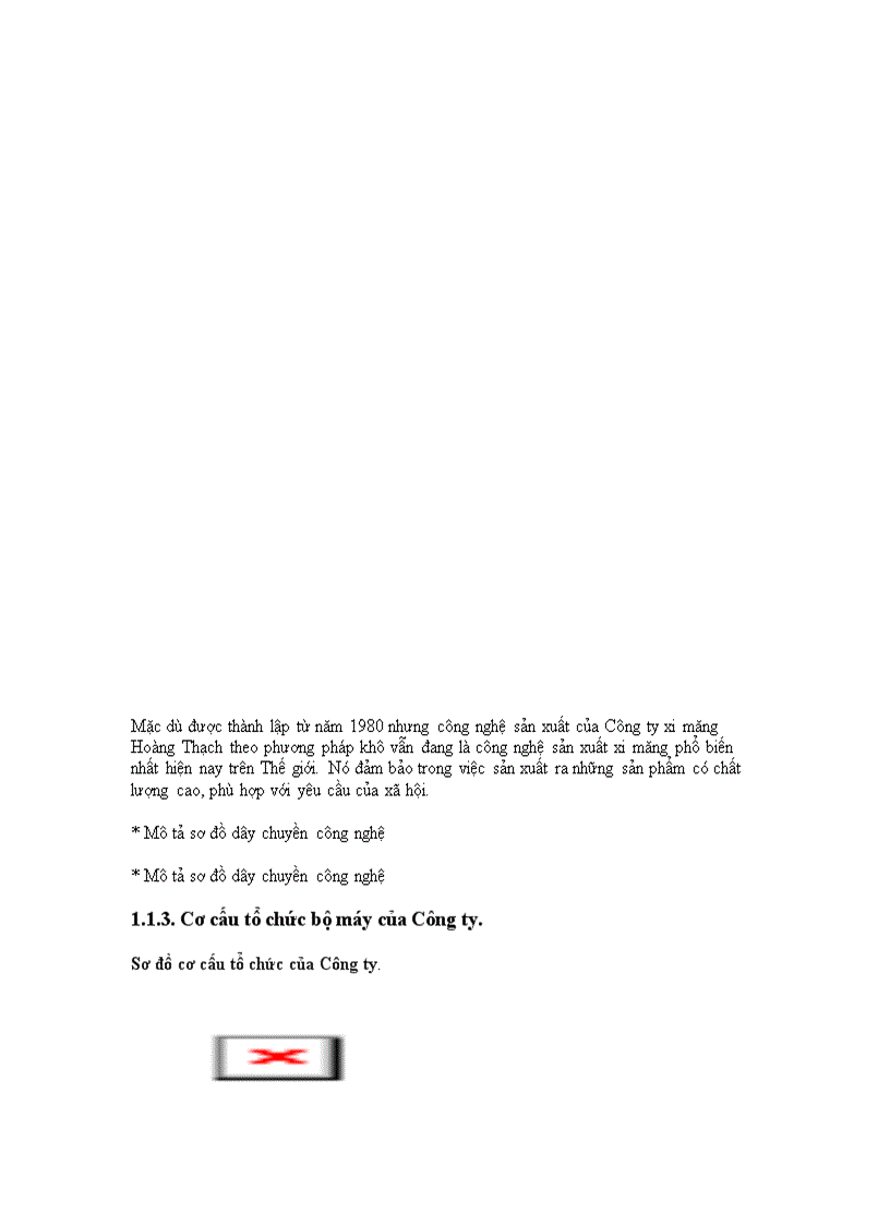 image for page Đầu tư cơ bản của công ty xi măng Hoàng Thạch