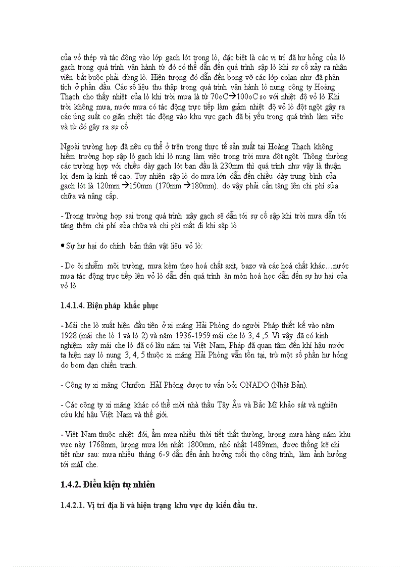 image for page Đầu tư cơ bản của công ty xi măng Hoàng Thạch