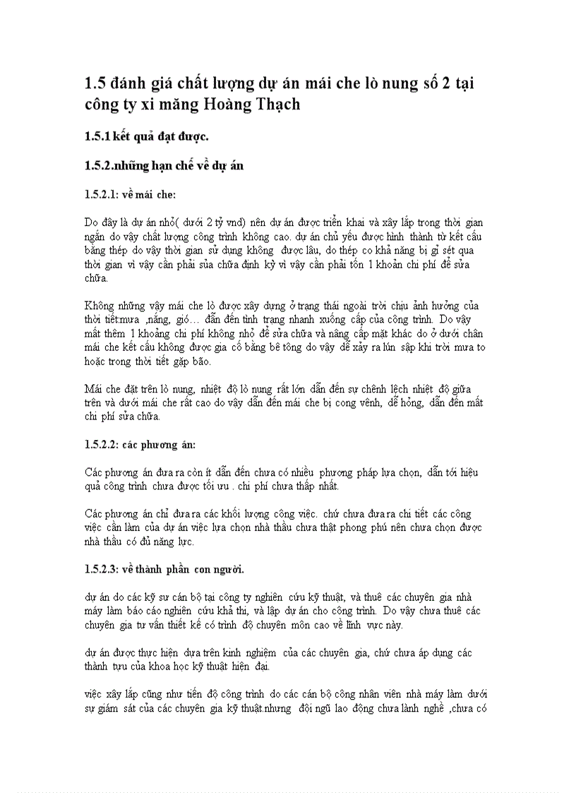 image for page Đầu tư cơ bản của công ty xi măng Hoàng Thạch