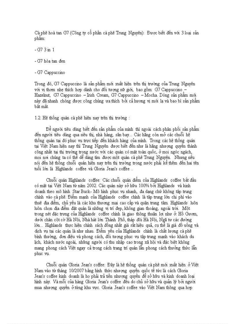 image for page Đầu tư phát triển quán điểm Trung Nguyên tại công ty cổ phần cà phê Trung Nguyên