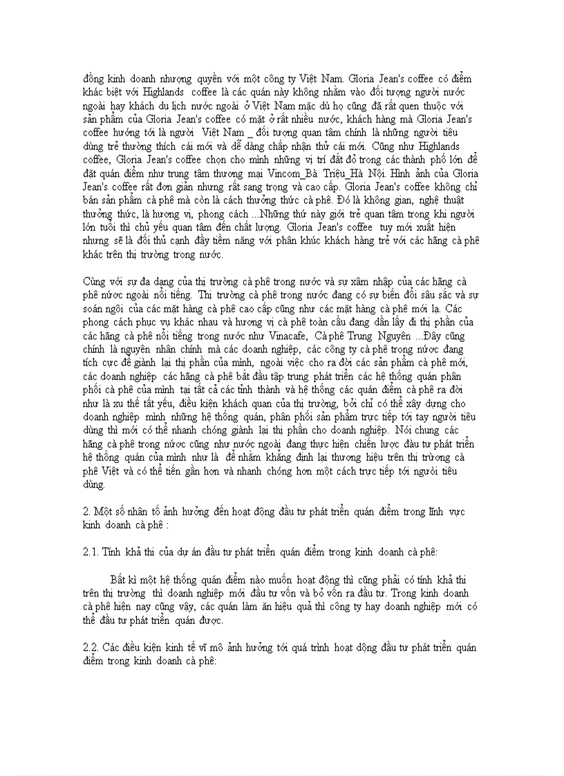 image for page Đầu tư phát triển quán điểm Trung Nguyên tại công ty cổ phần cà phê Trung Nguyên