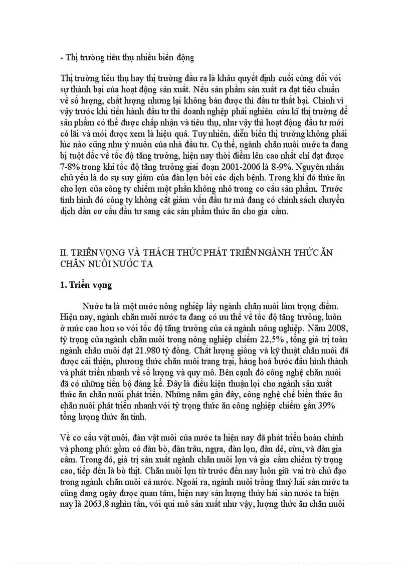 image for page Đầu tư sản xuất thức ăn chăn nuôi tại công ty XNK và Đầu tư IMEXIN