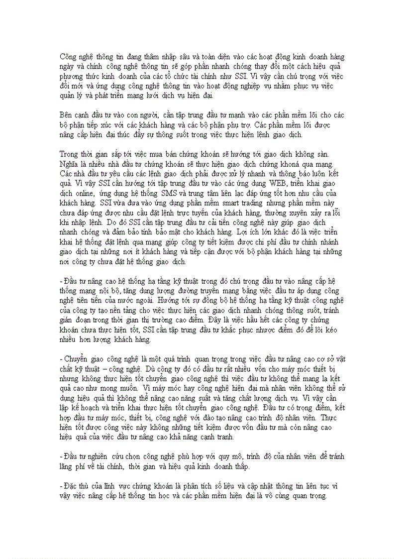 image for page Đầu tư nâng cao năng lực cạnh tranh của Công ty cổ phần chứng khoán Sài Gòn
