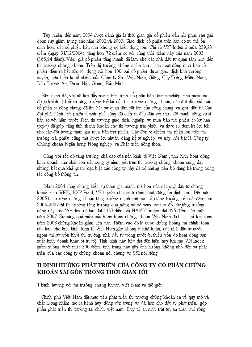 image for page Đầu tư phát triển tại công ty Cổ Phần Chứng Khoán Sài Gòn