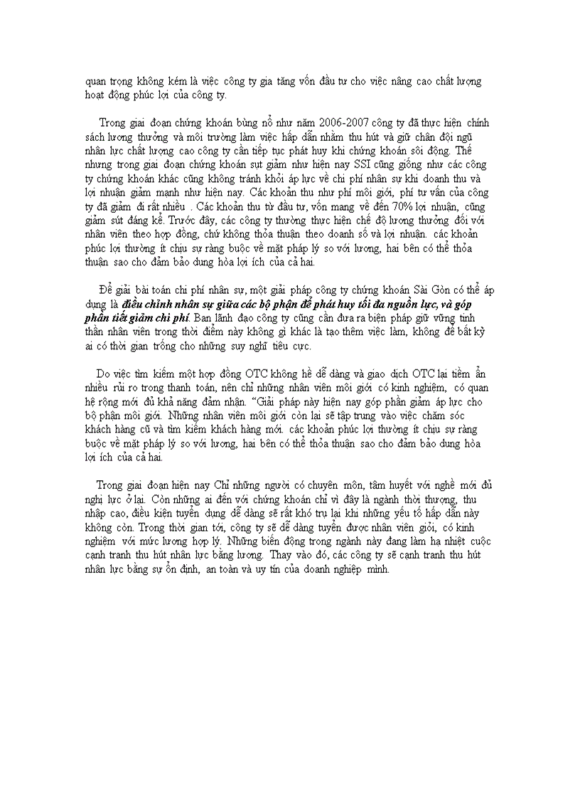 image for page Đầu tư phát triển tại công ty Cổ Phần Chứng Khoán Sài Gòn