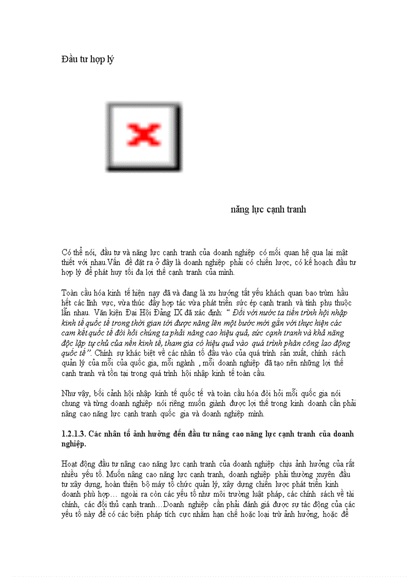 image for page Đầu tư nâng cao năng lực cạnh tranh tại công ty cổ phần Tràng An thực trạng và giải pháp