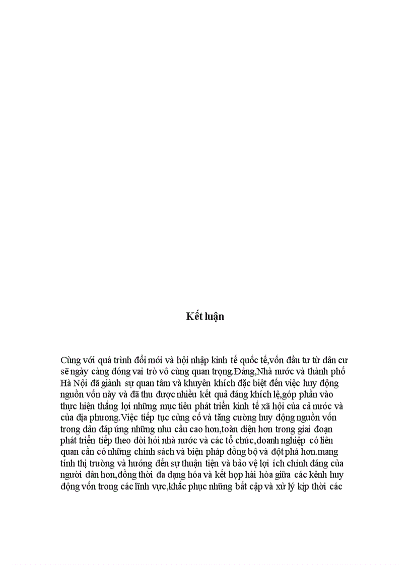 image for page Huy động nguồn vốn trong dân cư cho phát triển kinh tế thành phố Hà Nội