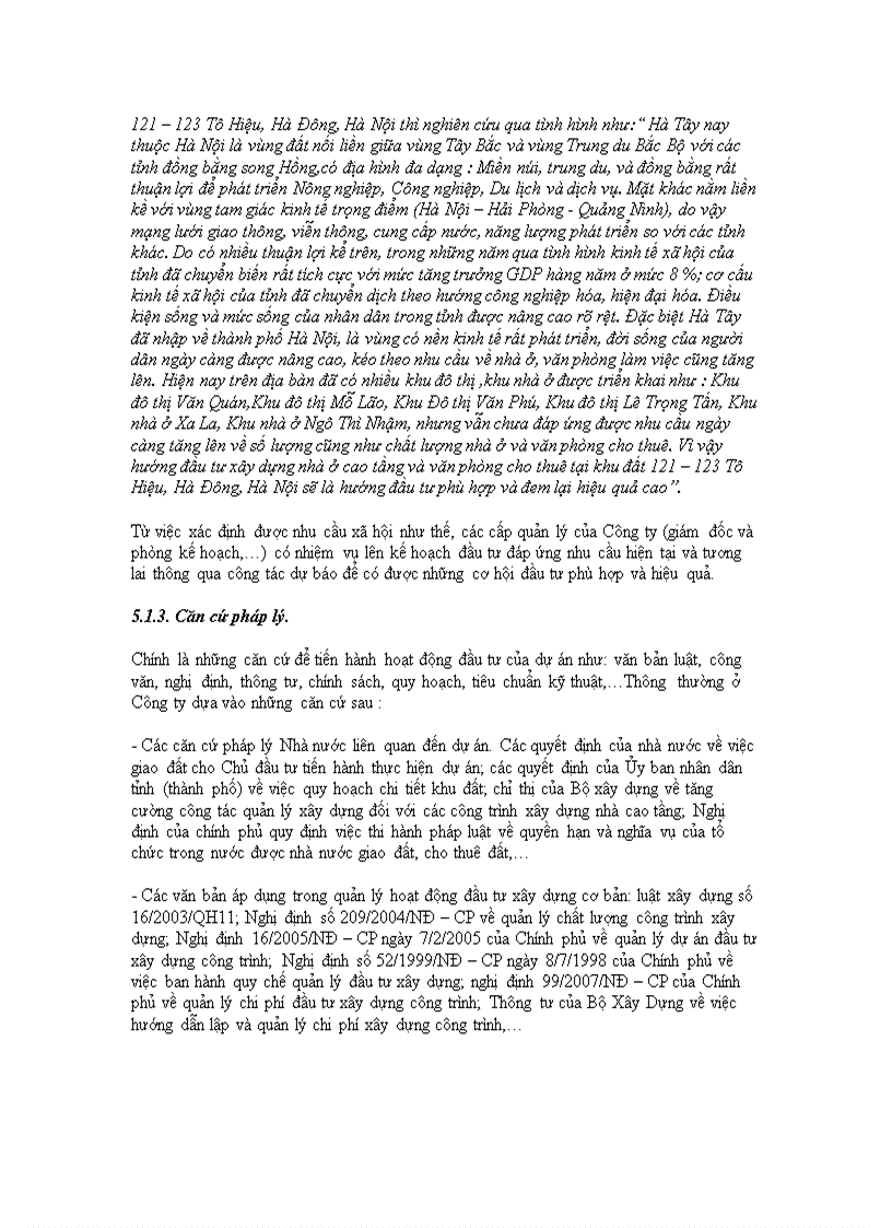 image for page Hoàn thiện công tác lập dự án đầu tư tại Công ty cổ phần Đầu tư và xây dựng HUD3