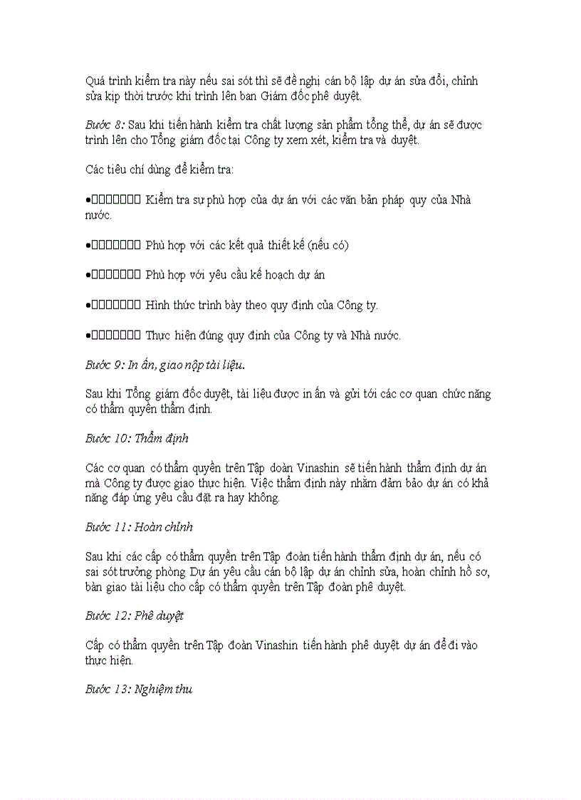 image for page Hoàn thiện công tác lập dự án tại Công ty cổ phần công nghiệp tàu thủy và xe máy Vinashin