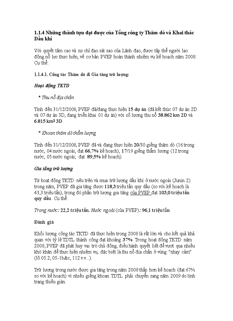 image for page Hoàn thiện công tác lập dự án Dầu khí tại Tổng công ty Thăm dò và Khai thác Dầu khí