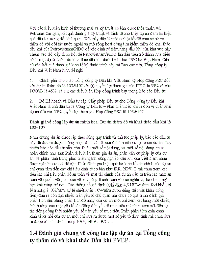 image for page Hoàn thiện công tác lập dự án Dầu khí tại Tổng công ty Thăm dò và Khai thác Dầu khí