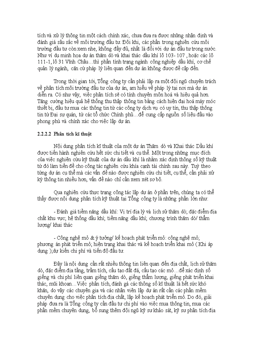 image for page Hoàn thiện công tác lập dự án Dầu khí tại Tổng công ty Thăm dò và Khai thác Dầu khí