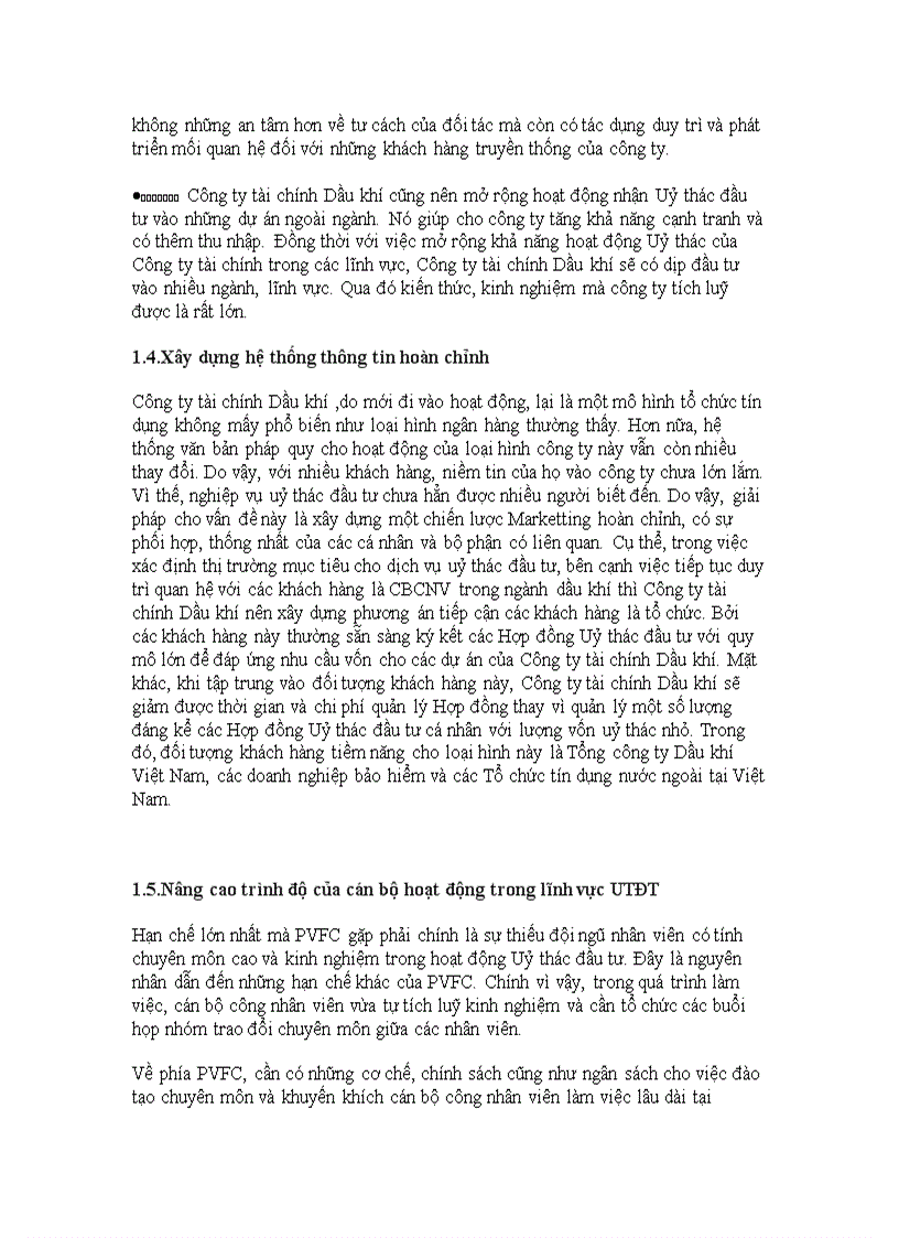 image for page Thực trạng và giải pháp cho hoạt động nhận Uỷ thác đầu tư tại Tổng công ty tài chính dầu khí Việt Nam