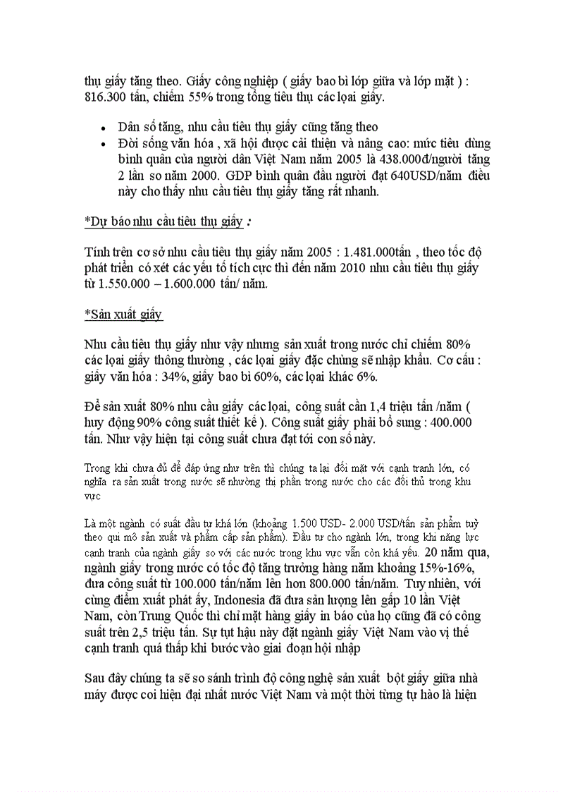 image for page Dự án đầu tư mở rộng nhà máy giấy Bãi Bằng của tổng công ty giấy Việt Nam Thực trạng và Bài học kinh nghiệm