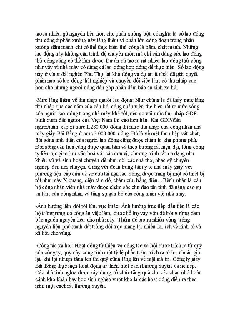 image for page Dự án đầu tư mở rộng nhà máy giấy Bãi Bằng của tổng công ty giấy Việt Nam Thực trạng và Bài học kinh nghiệm