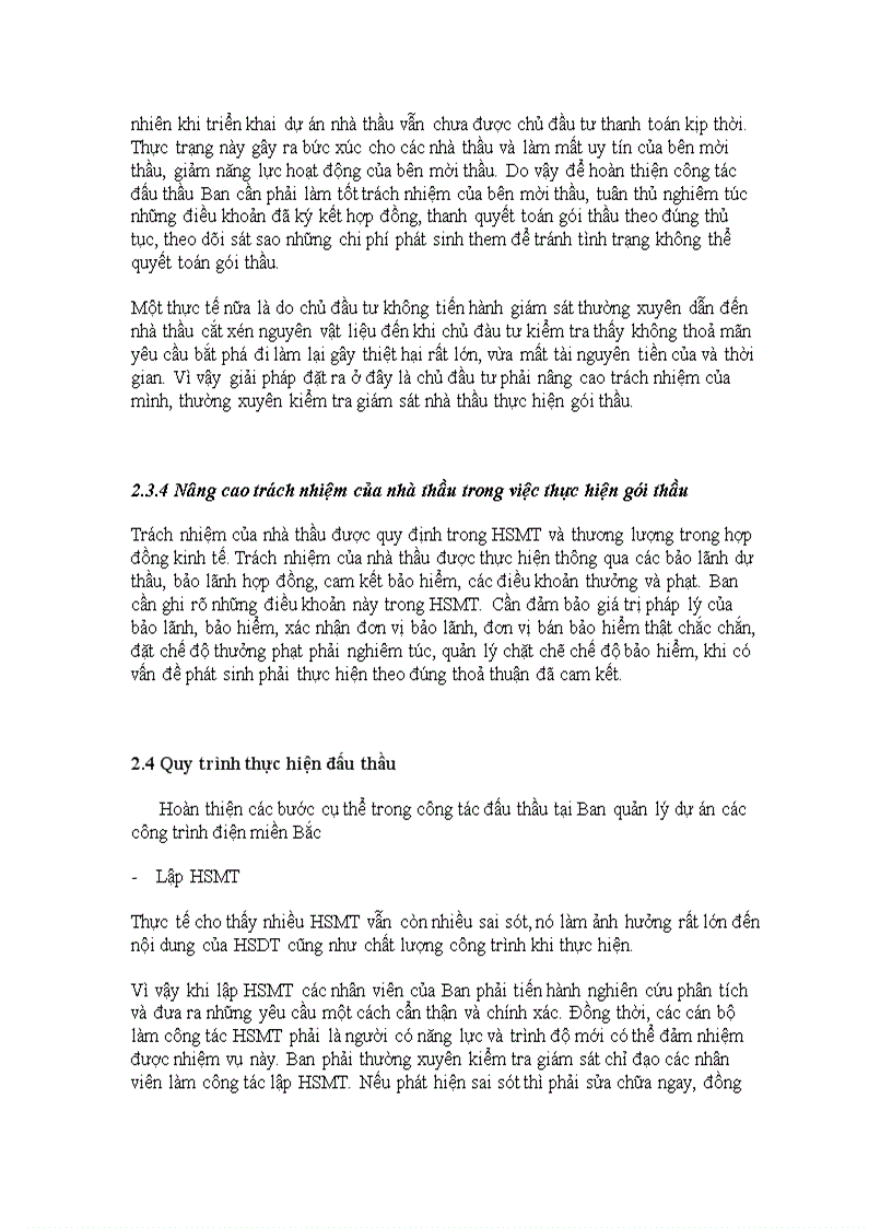 image for page Hoàn thiện công tác đấu thầu tại Ban quản lý dự án các công trình điện miền Bắc
