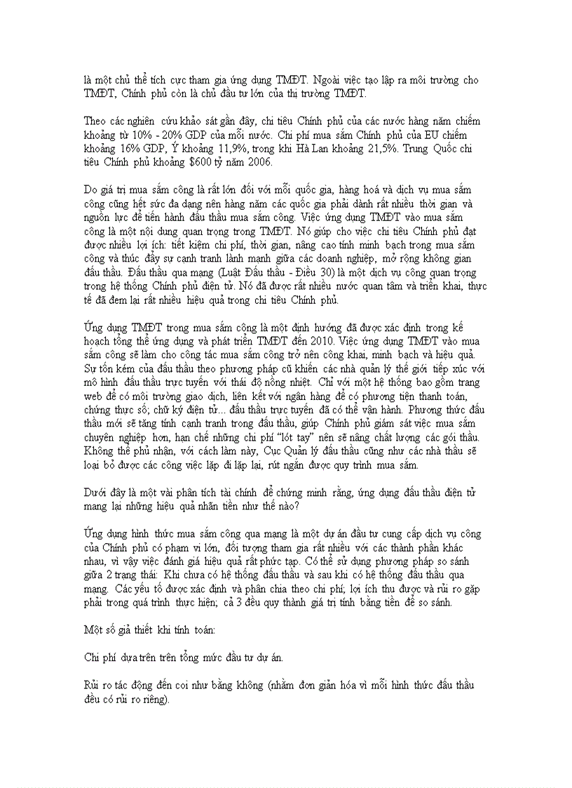 image for page Nâng cao hiệu quả hoạt động đấu thầu ở Việt Nam thông qua việc ứng dụng đấu thầu qua mạng