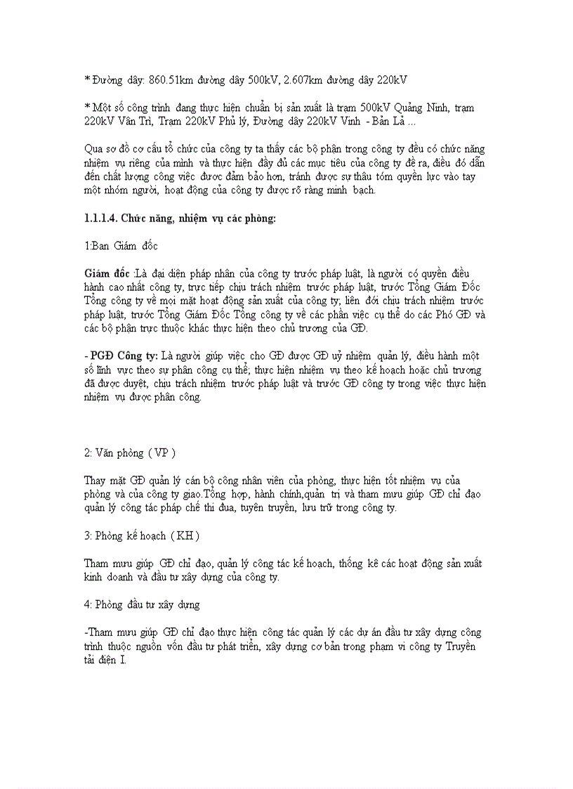 image for page Công tác quản lý dự án đầu tư tại công ty Truyền tải điện I Thực trạng và giải pháp