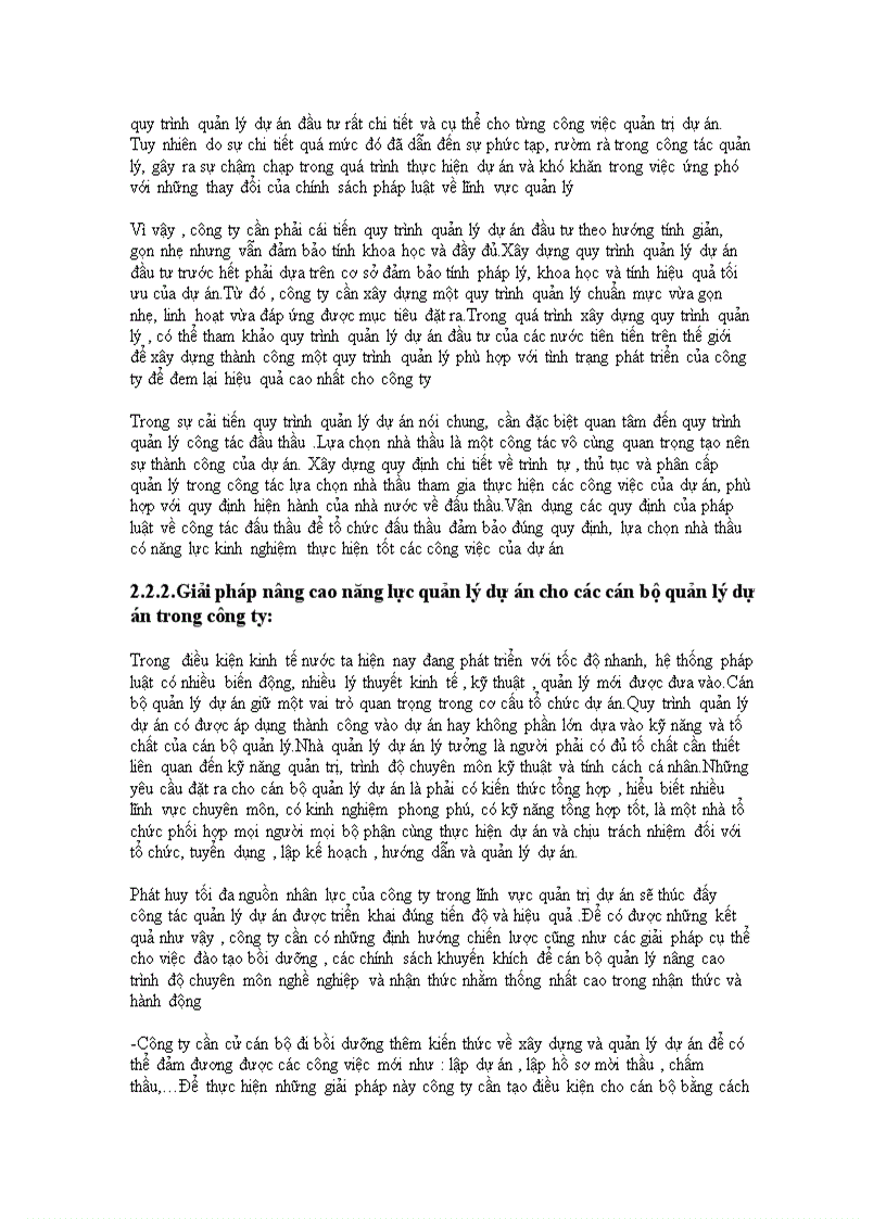 image for page Công tác quản lý dự án đầu tư tại công ty Truyền tải điện I Thực trạng và giải pháp