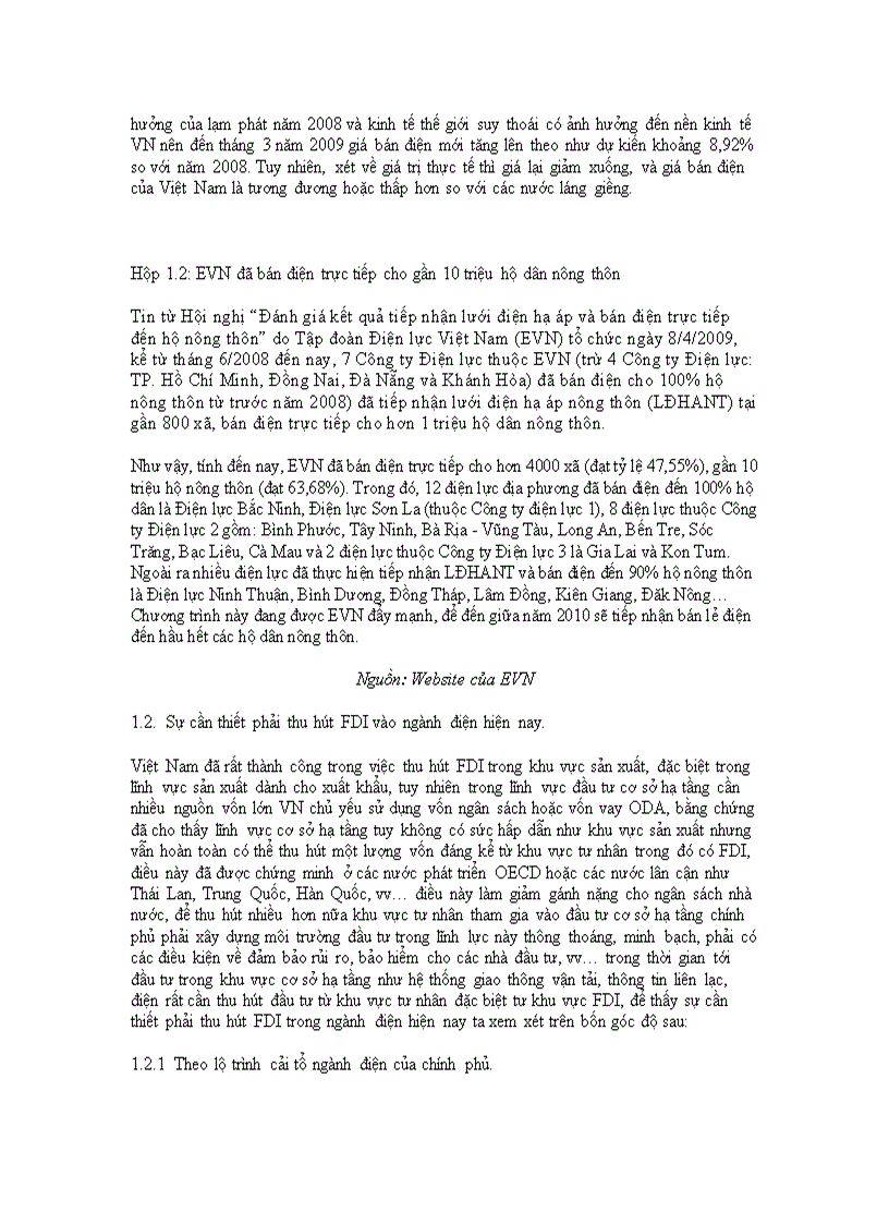 image for page Một số giải pháp nhằm tăng cường thu hút FDI vào ngành điện Việt Nam trong thời gian tới